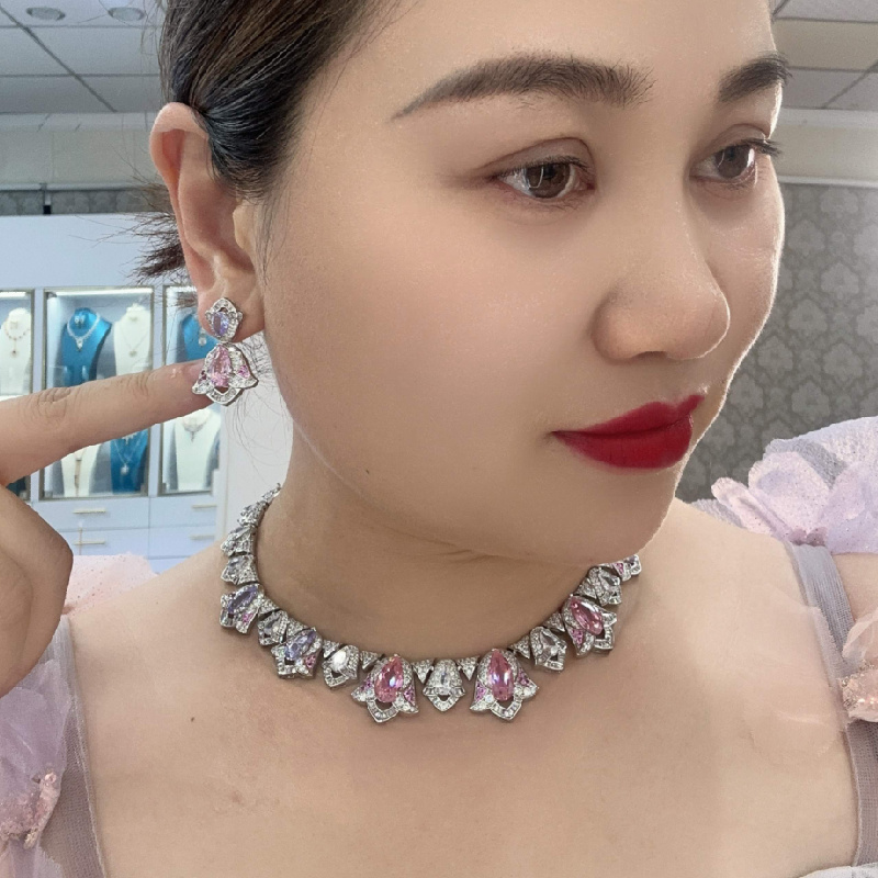 Vintage Collectible Jewelry - Designer Collection Style Earrings Necklace Women