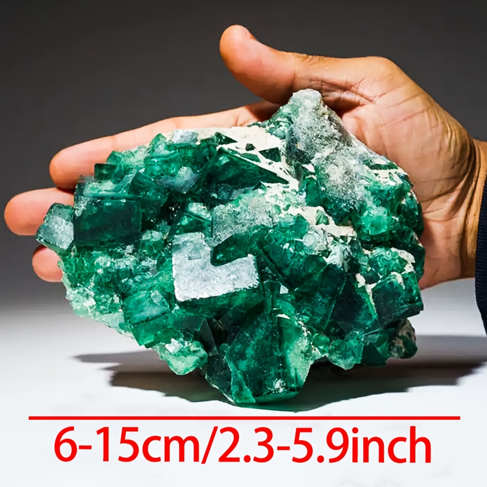 Vintage Collectible Jewelry - 1pc Stunning Rare Green Large Fluorite