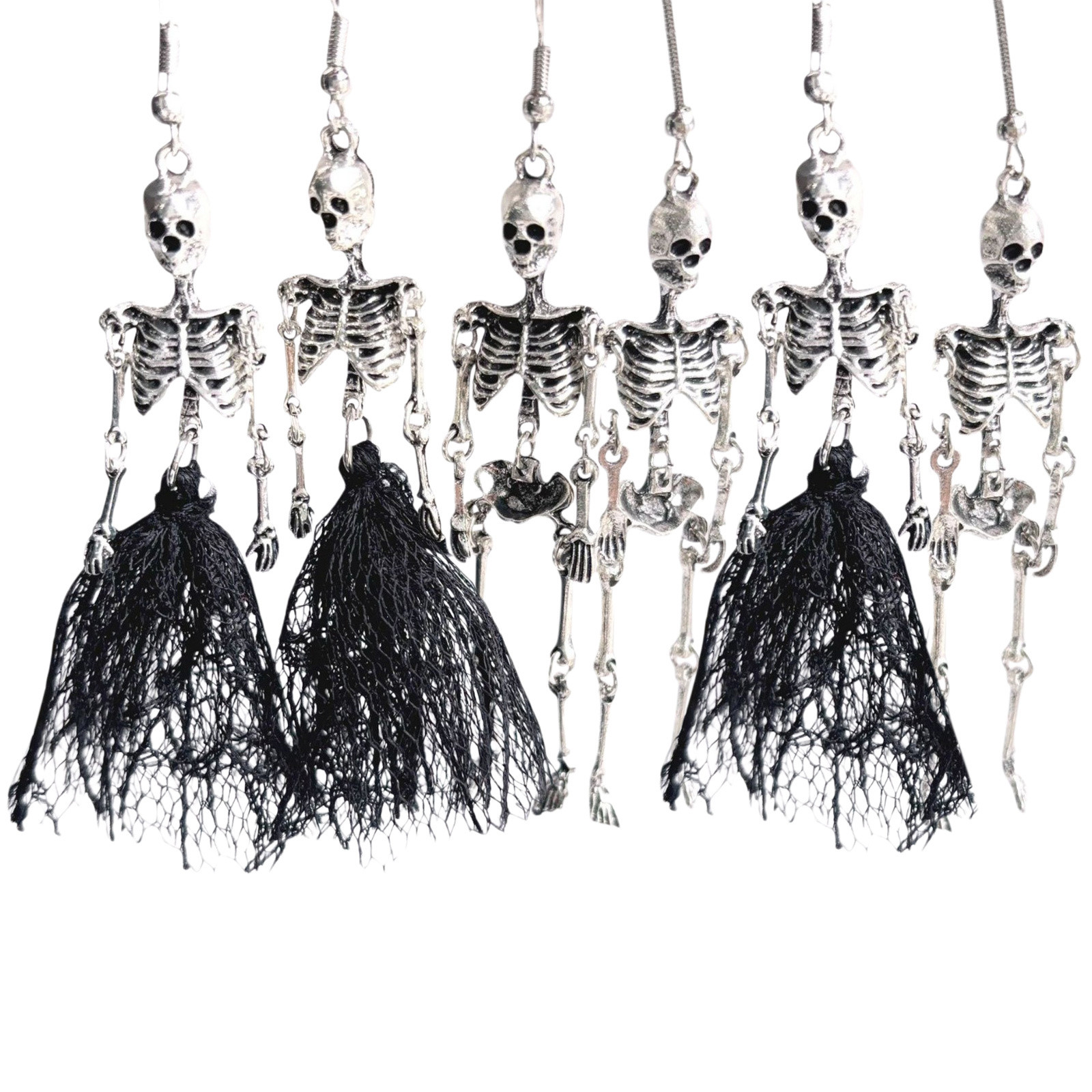 1 Pair Halloween Vintage Skele - Vintage Things Collection recensione e prezzo