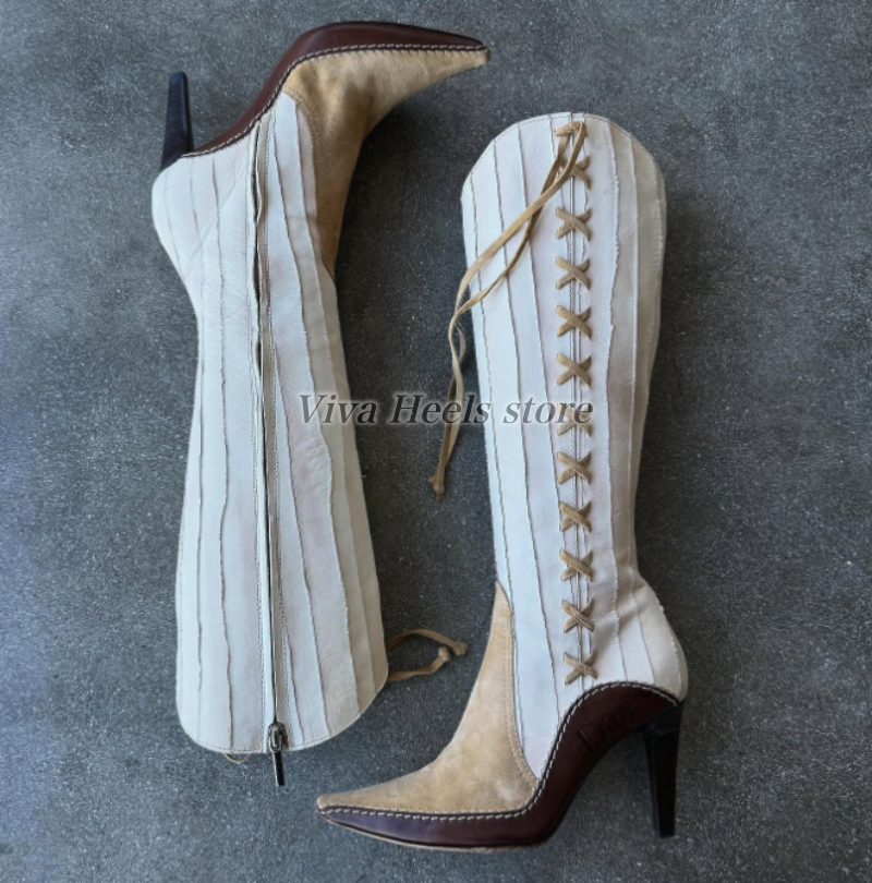 Vintage white leather mixed co - Vintage Zipper recensione e prezzo