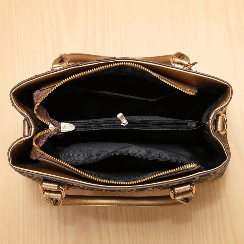 Women's Handbag Set with Shoul - Vintage Zipper recensione e prezzo