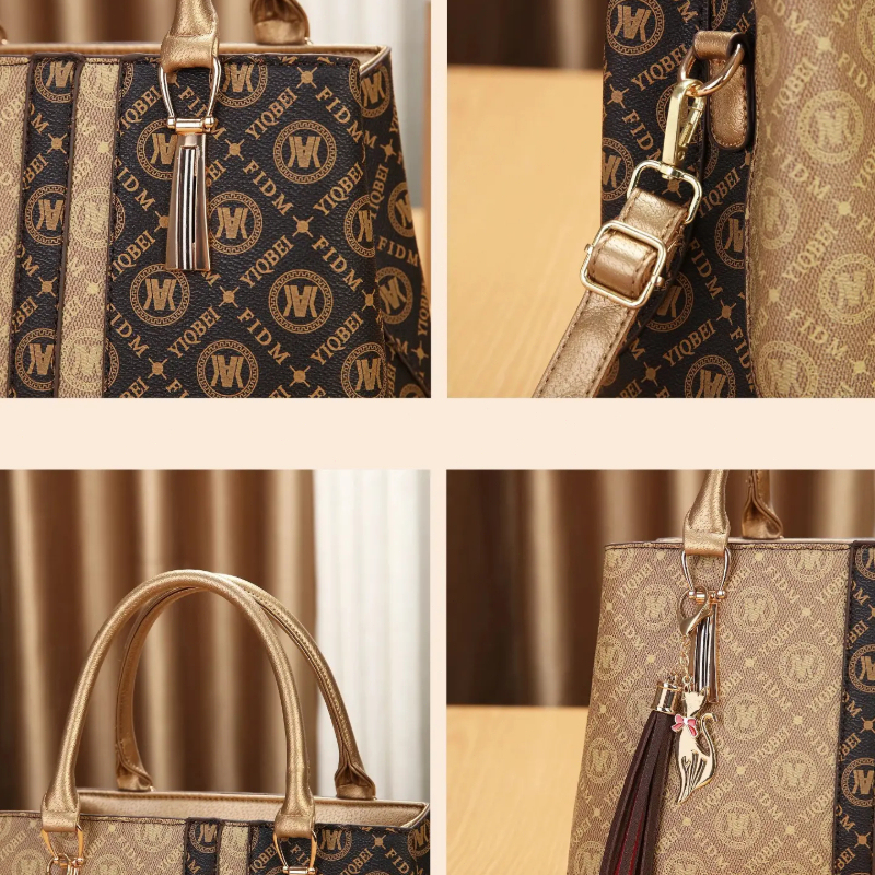 Women's Handbag Set with Shoul - Vintage Zipper recensione e prezzo