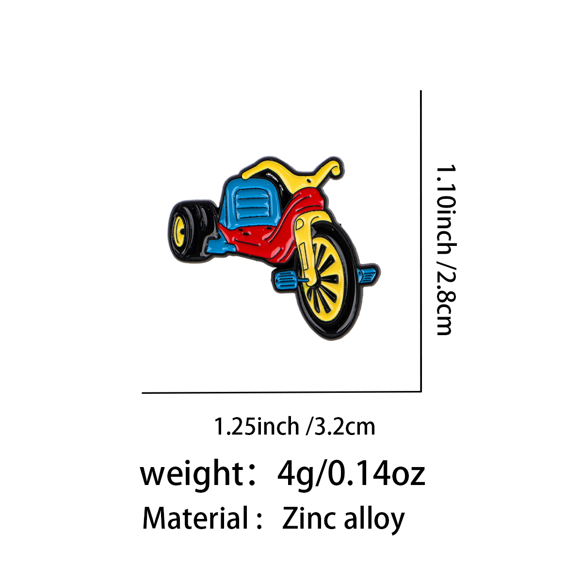 Retro Bicycle Enamel Pin Vinta - Vintage Items recensione e prezzo