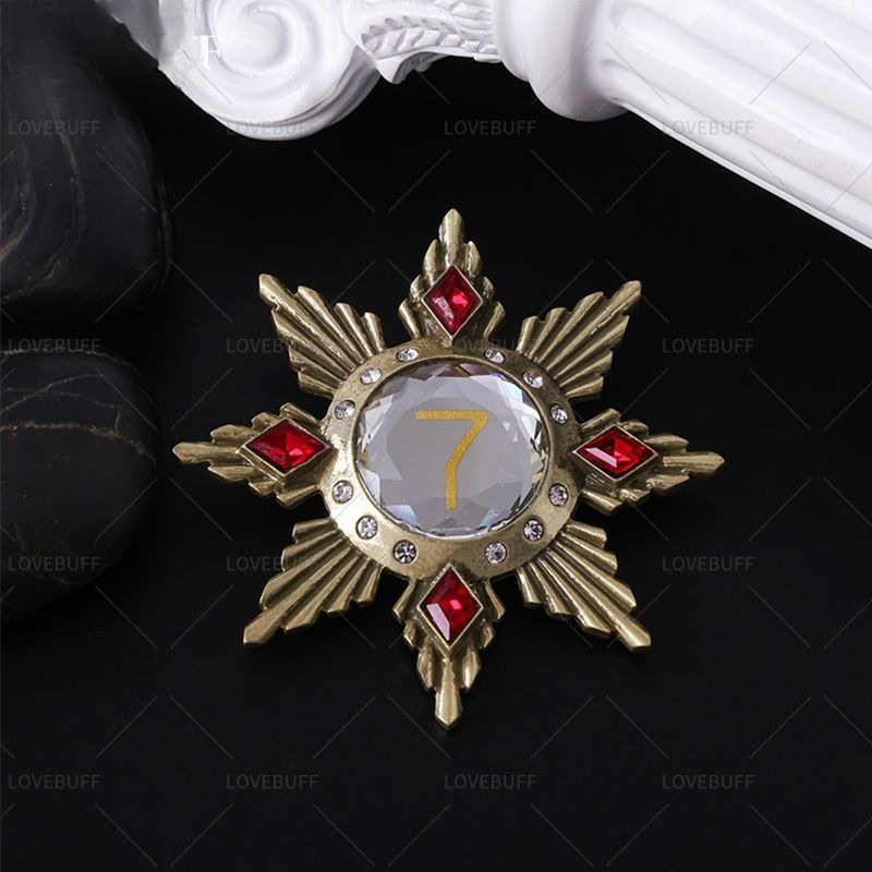 Golden Star Shaped Number 7 Br - Vintage Collectible Clothing recensione e prezzo