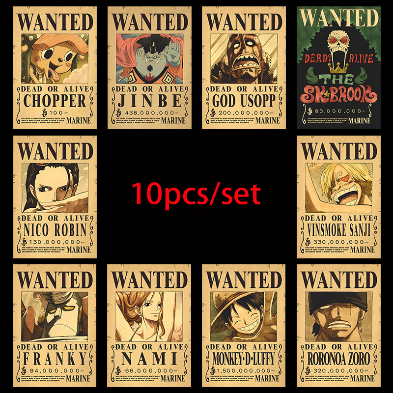 10pcs Anime One Piece Luffy 3  - Vintage Things Collection recensione e prezzo