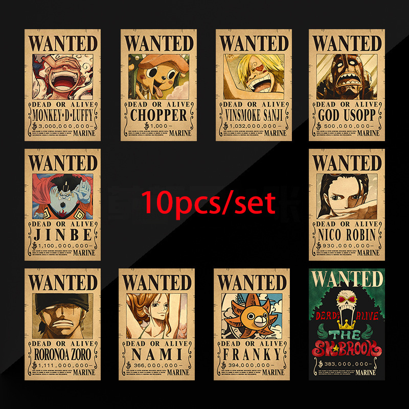 10pcs Anime One Piece Luffy 3  - Vintage Things Collection recensione e prezzo