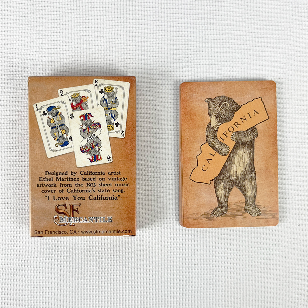 57x72mm Vintage Colourful Bear - Vintage Collectible Playing Cards recensione e prezzo
