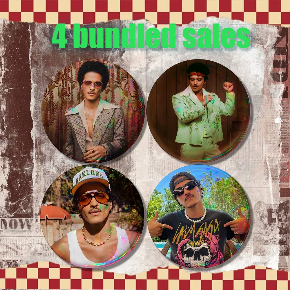 B-Bruno Mars 24K Magic Vintage - Vintage Collectible Jewelry recensione e prezzo