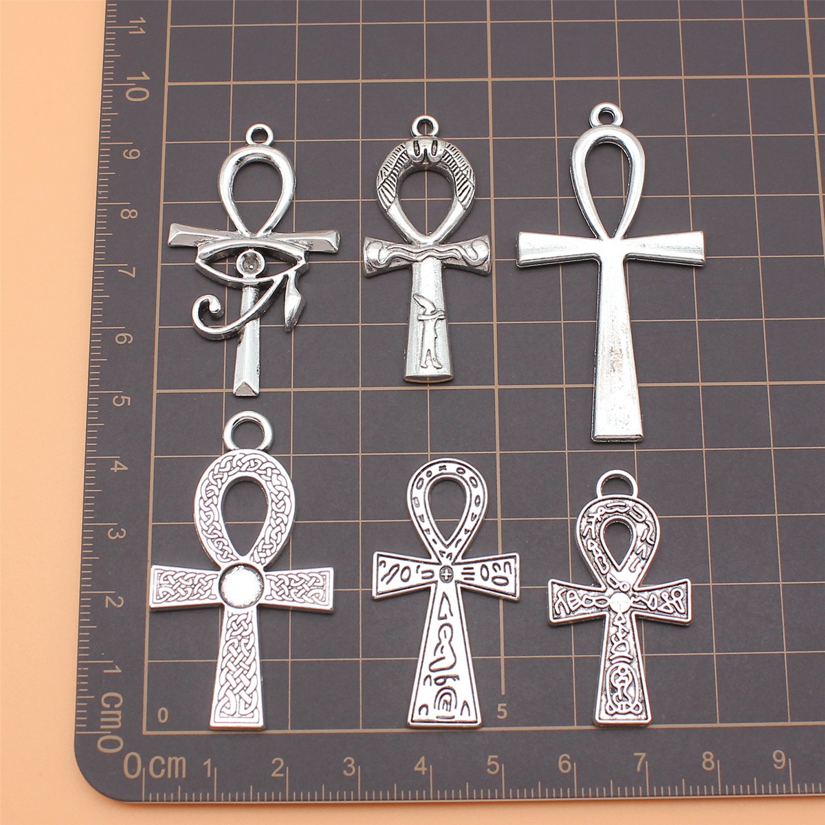 6pcs Antique Silver Color Key  - Vintage Collectible Jewelry recensione e prezzo