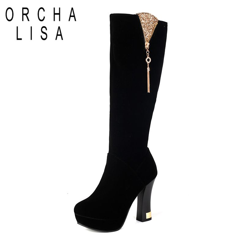 ORCHA LISA Luxury Women Knee H - Vintage Zipper recensione e prezzo