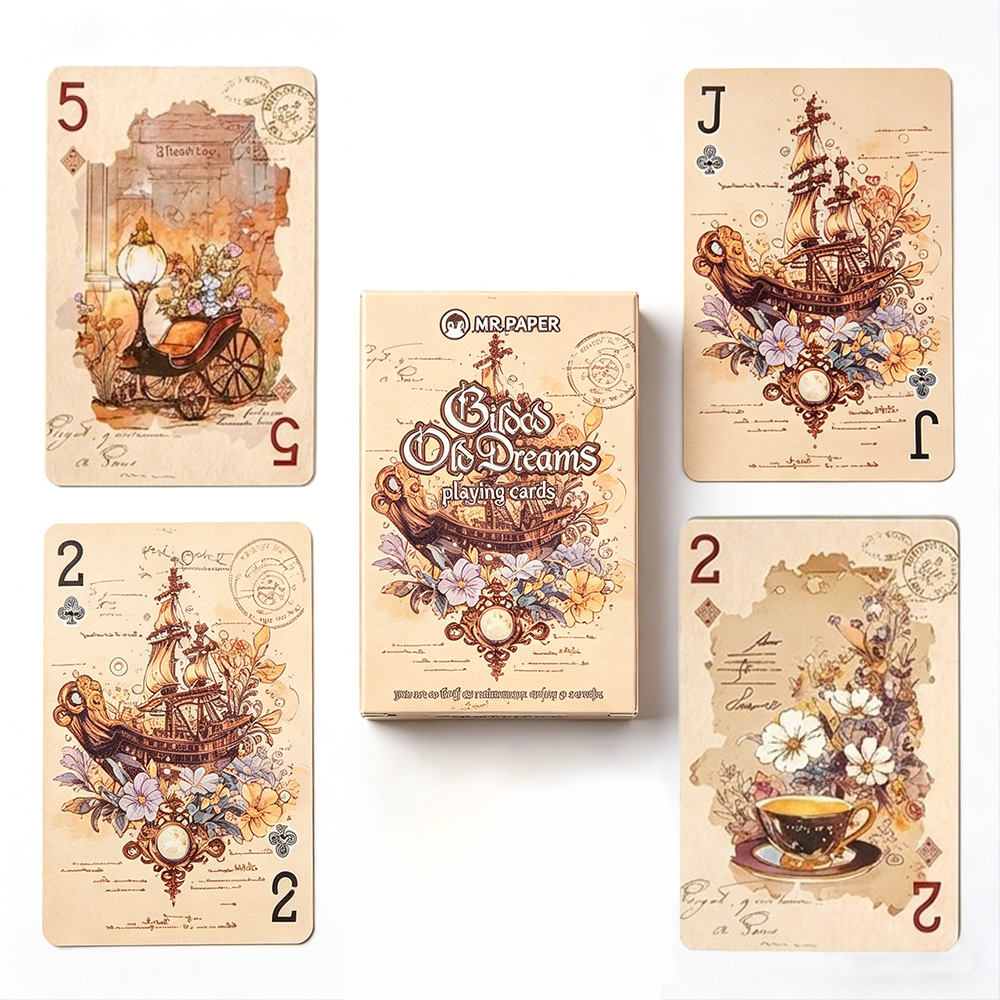 55Pcs Vintage Aesthetic Playin - Vintage Collectible Playing Cards recensione e prezzo