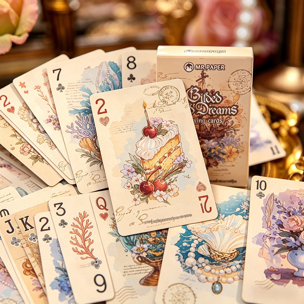 55Pcs Vintage Aesthetic Playin - Vintage Collectible Playing Cards recensione e prezzo