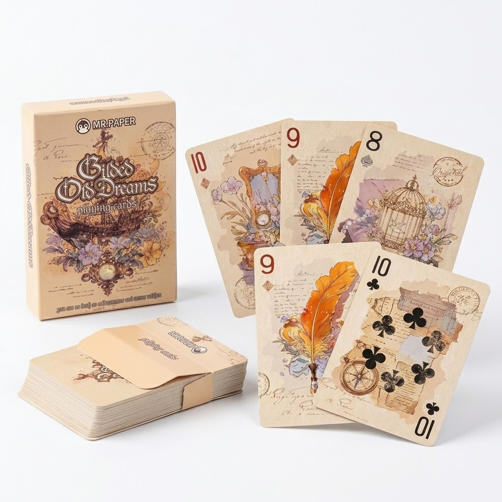 55Pcs Vintage Aesthetic Playin - Vintage Collectible Playing Cards recensione e prezzo