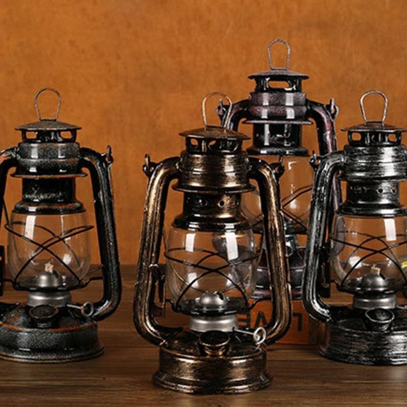 62KD Vintage Metal Oil Lamp Po - Collectible Vintage Lamps recensione e prezzo