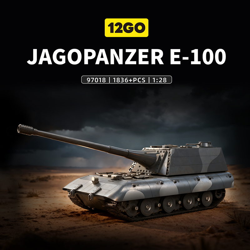 1836pcs MOC adult E-100 Tank D - Vintage Toys Collection recensione e prezzo