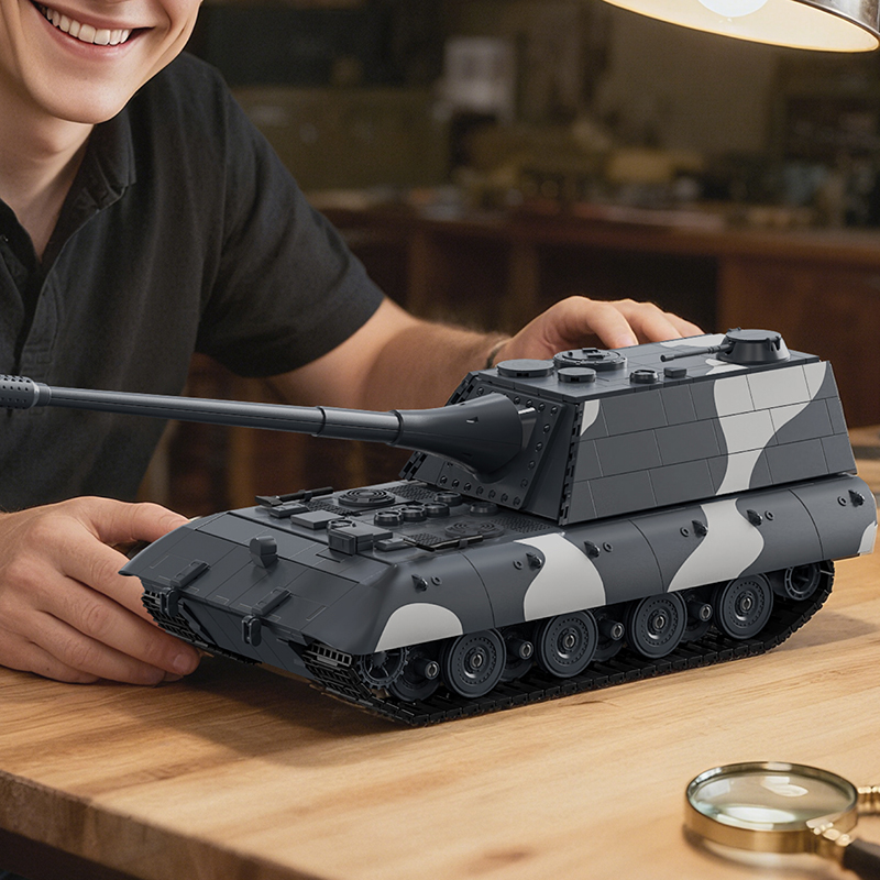 1836pcs MOC adult E-100 Tank D - Vintage Toys Collection recensione e prezzo