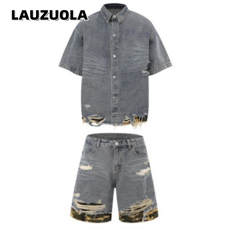 Men's Distressed Ripped Denim  - Vintage Zipper recensione e prezzo