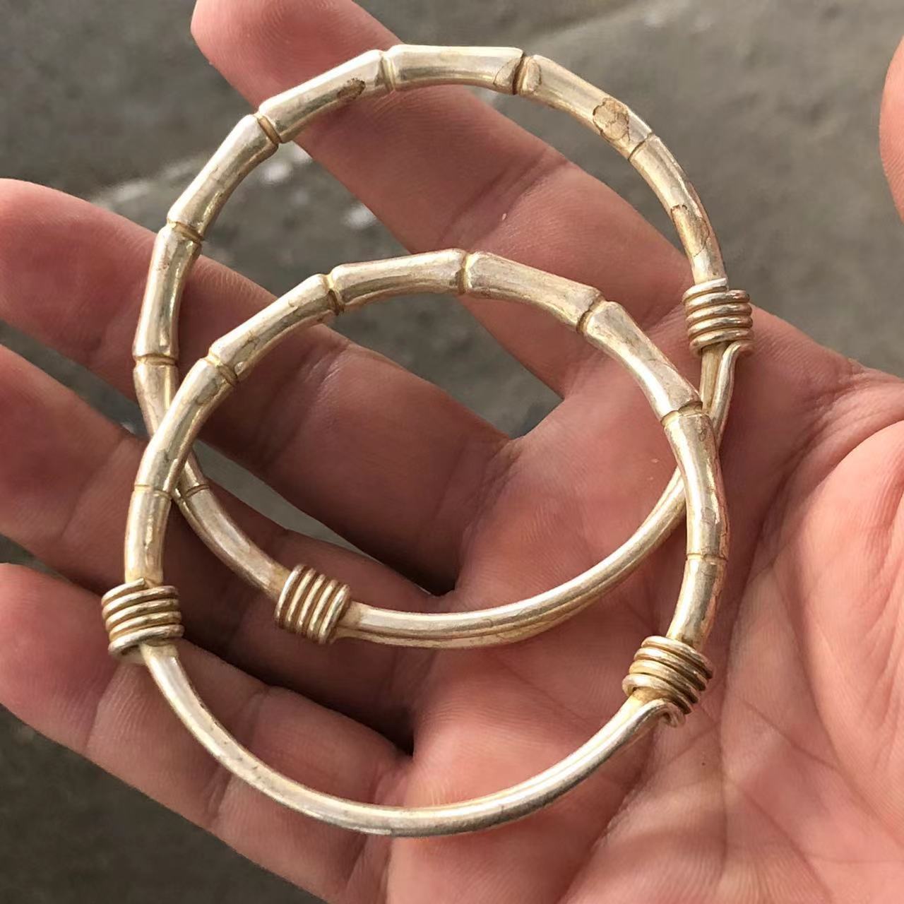 Vintage White Copper Plated Si - Vintage Collectible Jewelry recensione e prezzo