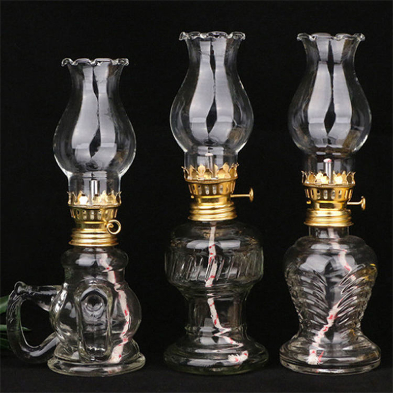 Glass Oil Lamp Classic Retro V - Collectible Vintage Lamps recensione e prezzo