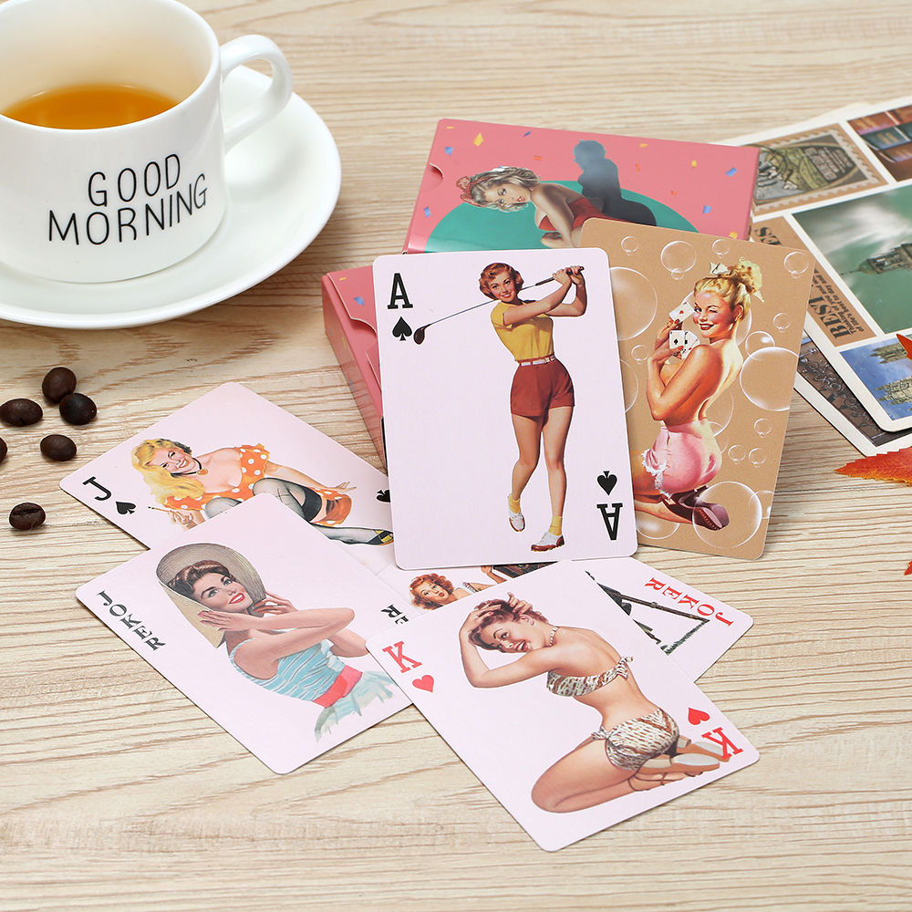 Vintage Sexy Bikini Beauty Pla - Vintage Collectible Playing Cards recensione e prezzo