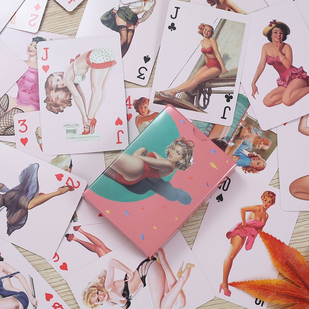 Vintage Sexy Bikini Beauty Pla - Vintage Collectible Playing Cards recensione e prezzo