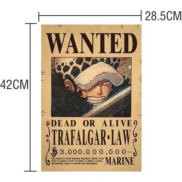 Anime One Piece Bounty Wanted  - Vintage Things Collection recensione e prezzo