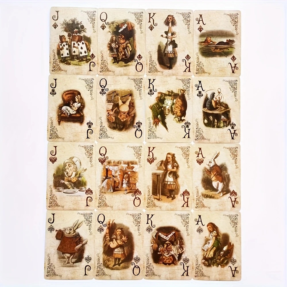 54PCS Alice Vintage Paper Poke - Vintage Collectible Playing Cards recensione e prezzo