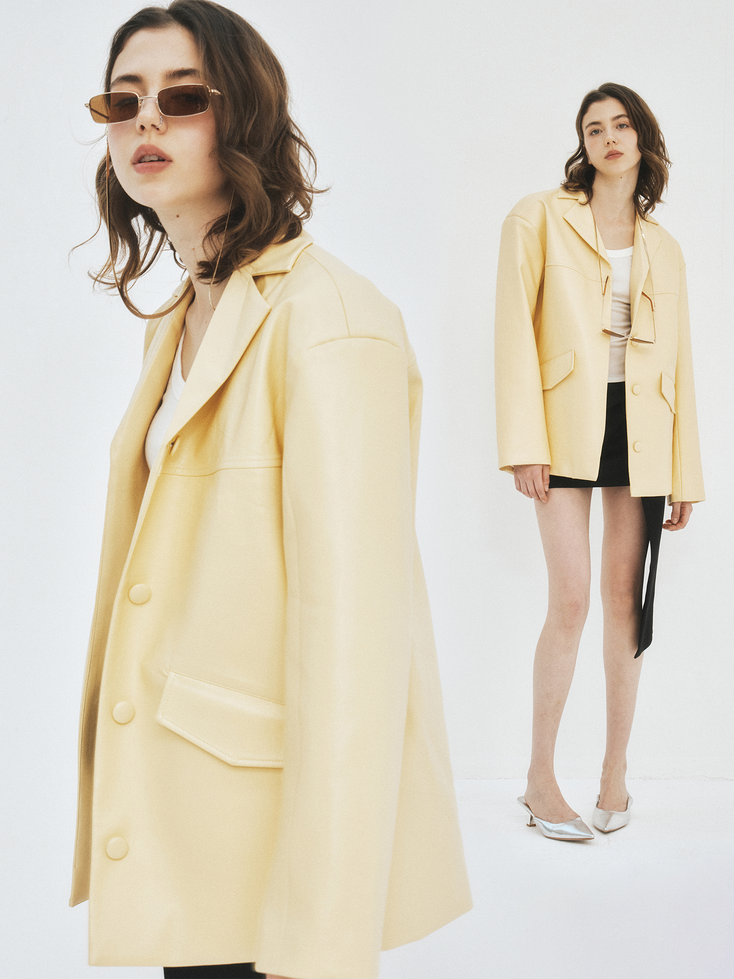 Elegant Vintage Style Yellow L - Vintage Collectible Clothing recensione e prezzo