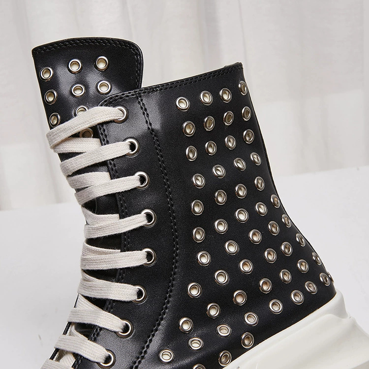 Vintage Men Shoes High-TOP Pla - Vintage Zipper recensione e prezzo