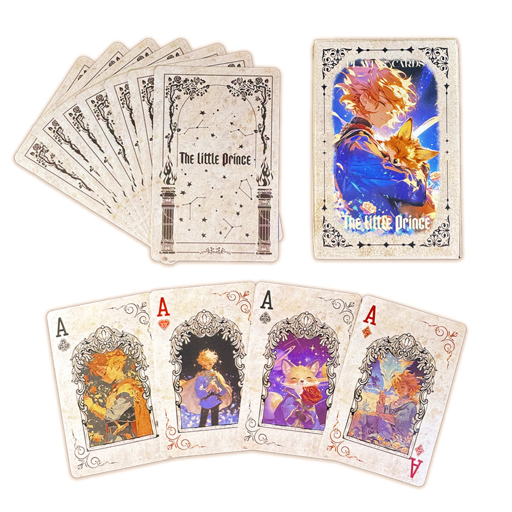 55pcs 57*88mm The Little Princ - Vintage Collectible Playing Cards recensione e prezzo