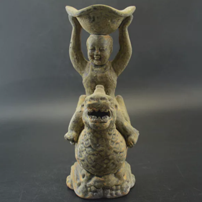 Vintage Yue Kiln Qilin Oil Lam - Collectible Vintage Lamps recensione e prezzo