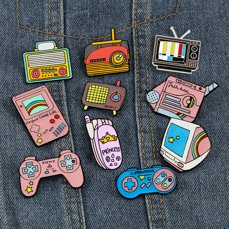 Vintage Game Enamel Pins Colle - Vintage Collectible Jewelry recensione e prezzo