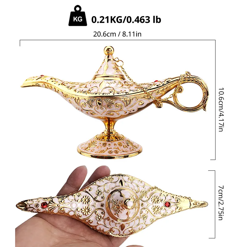 22cm Ornament Aladdin-Lamp Col - Collectible Vintage Lamps recensione e prezzo