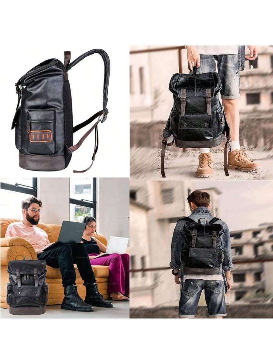 Vintage Black Leather Laptop B - Vintage Zipper recensione e prezzo