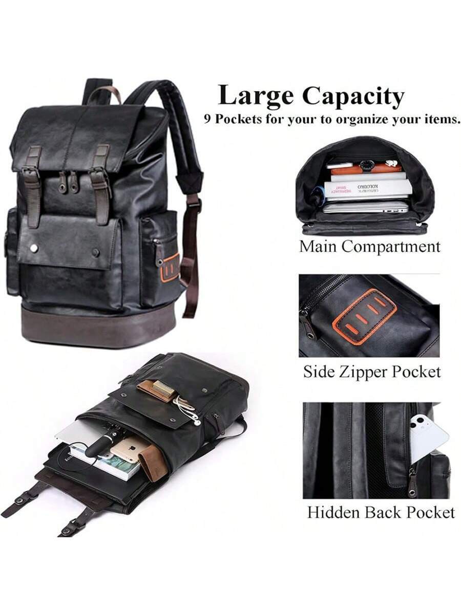 Vintage Black Leather Laptop B - Vintage Zipper recensione e prezzo